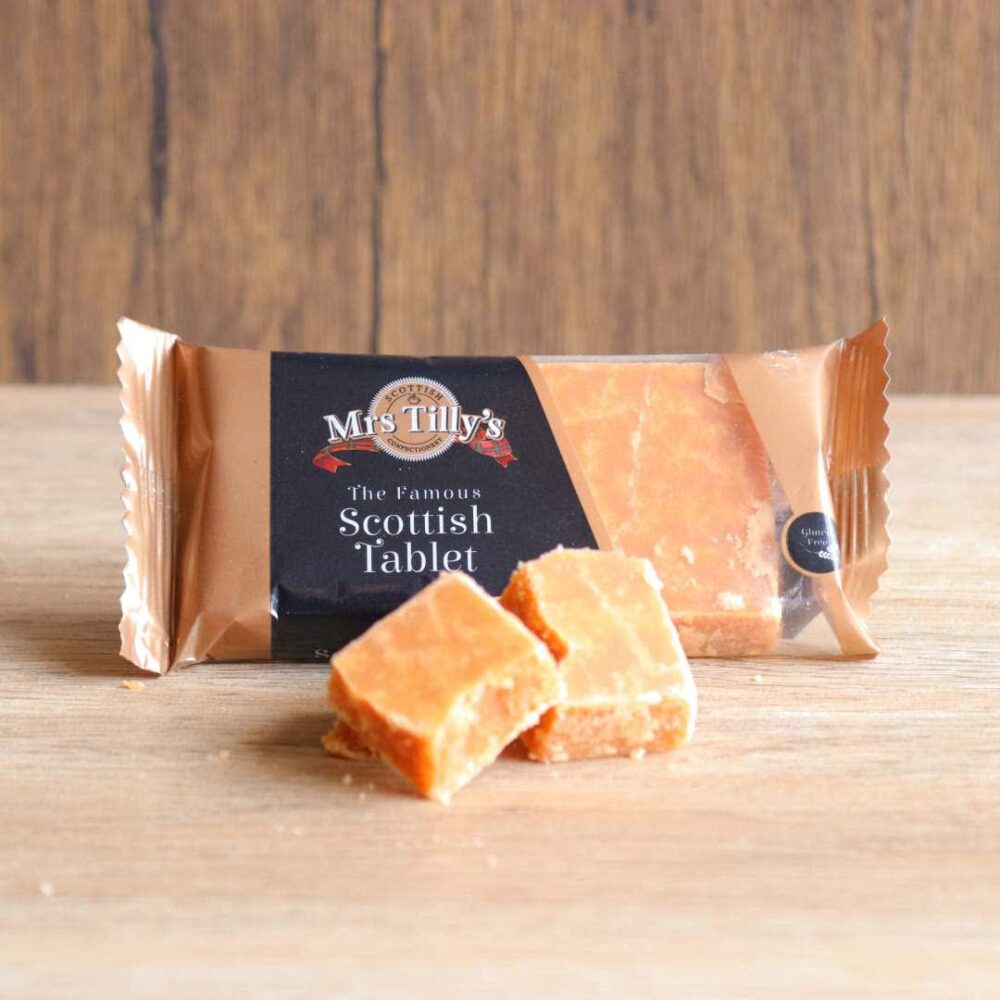 Scottish tablet bar
