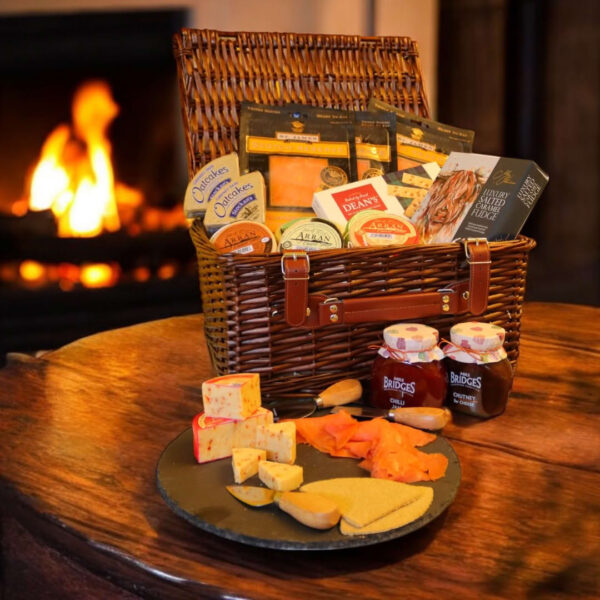 Scottish fish and cheese hamper