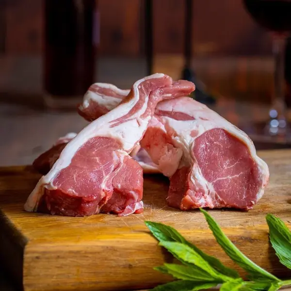 Single loin lamb chops