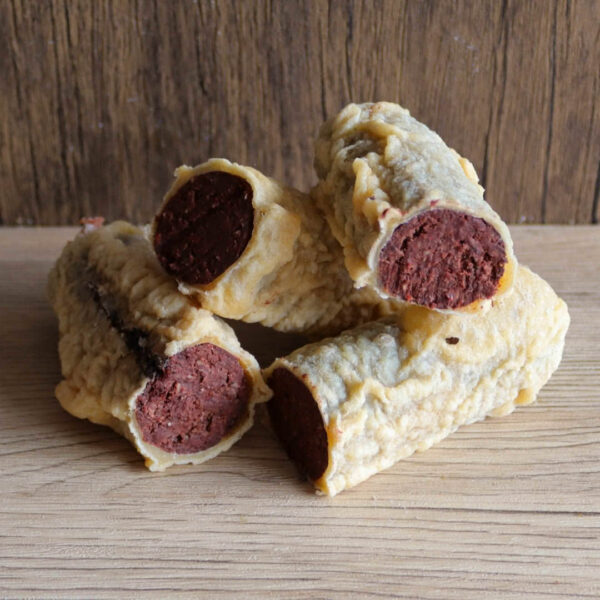 Battered black pudding