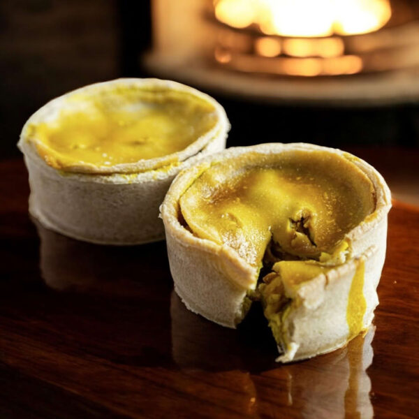 Chicken curry pies