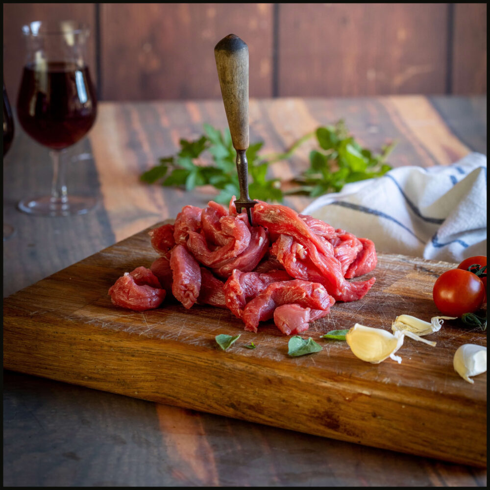 fillet steak strips