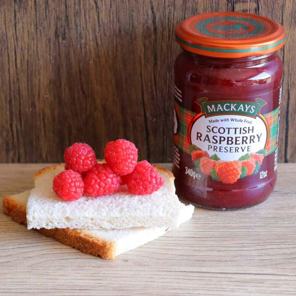 Scottish raspberry jam