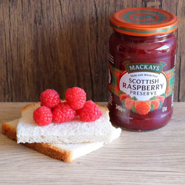 Scottish raspberry jam
