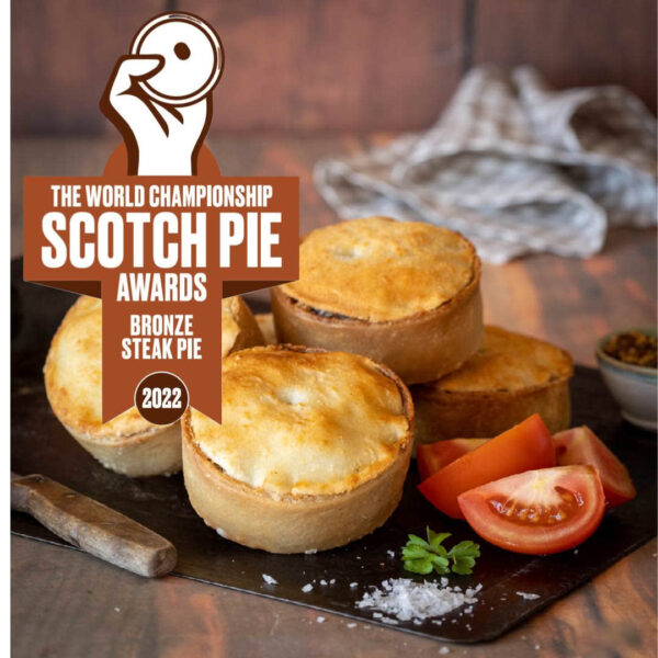 Award winning steak and gravy pies