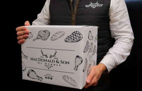 Award winning scottish butcher