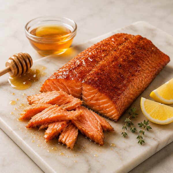 Honey Hot Smoked Salmon